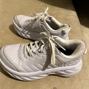 Hoka White Bondi SR